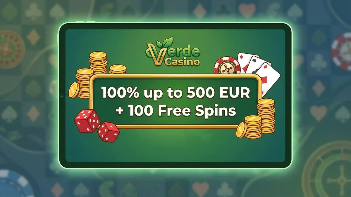 Verde Casino bonus de bun venit