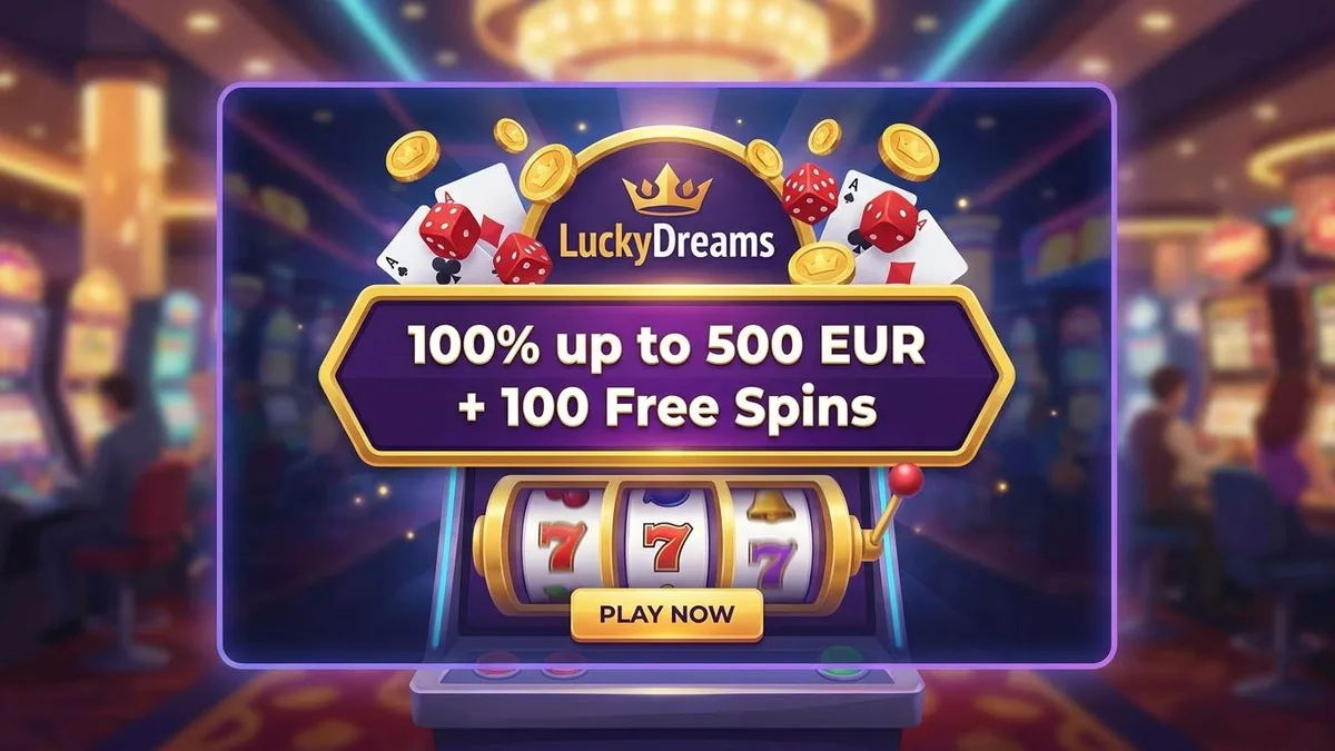 LuckyDreams bonus de bun venit